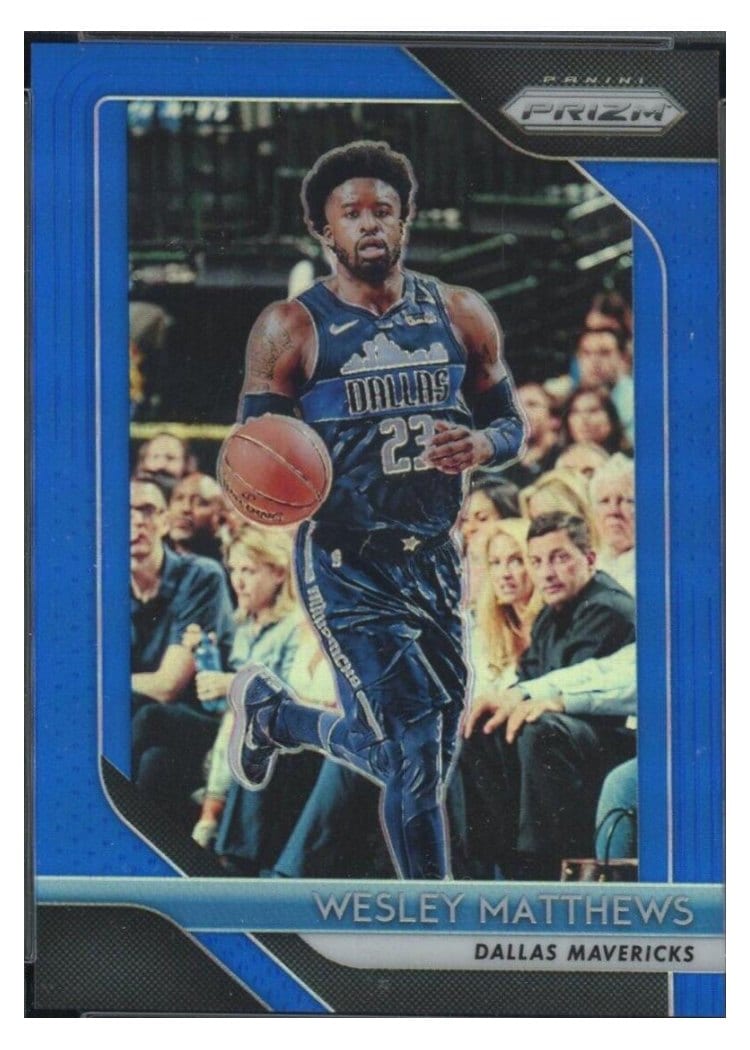 2018-19 Panini Prizm Base Set Wesley Matthews #290 card