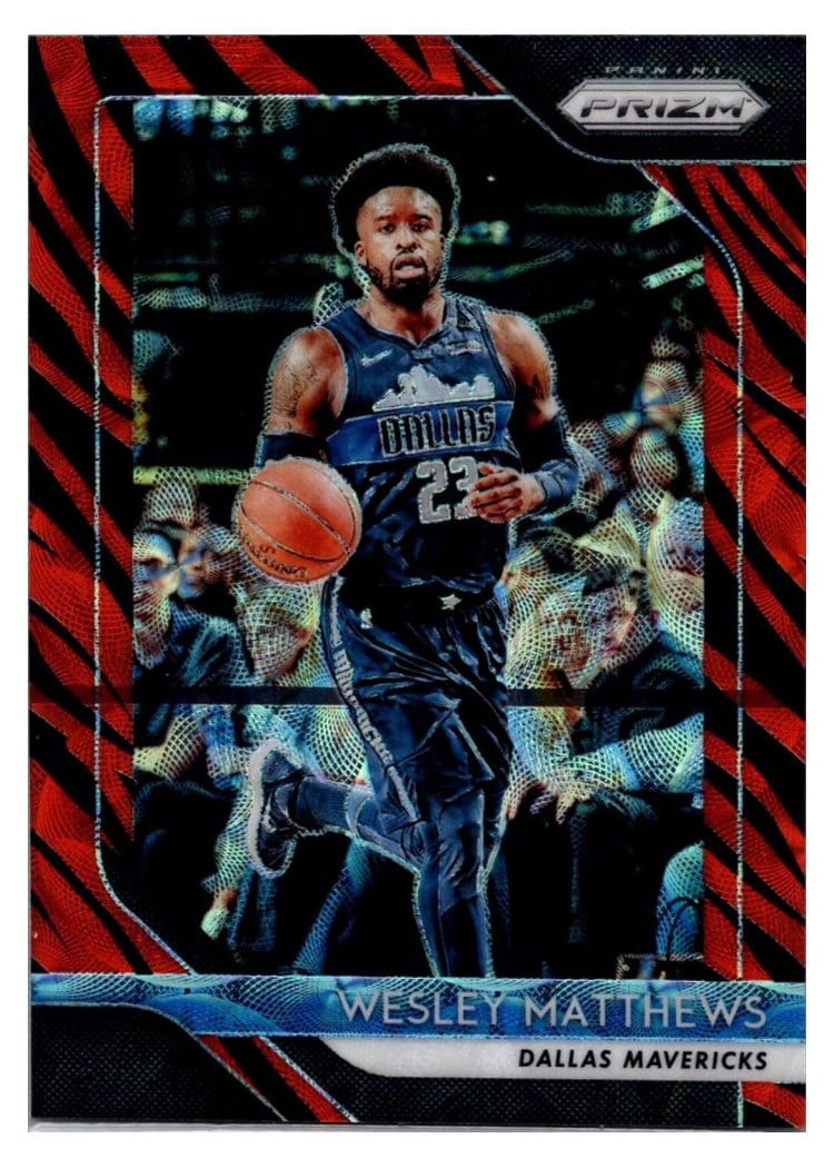 2018-19 Panini Prizm Base Set Wesley Matthews #290 card