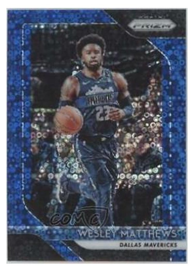 2018-19 Panini Prizm Base Set Wesley Matthews #290 card