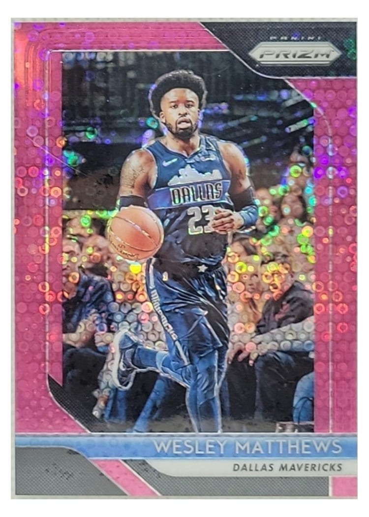 2018-19 Panini Prizm Base Set Wesley Matthews #290 card