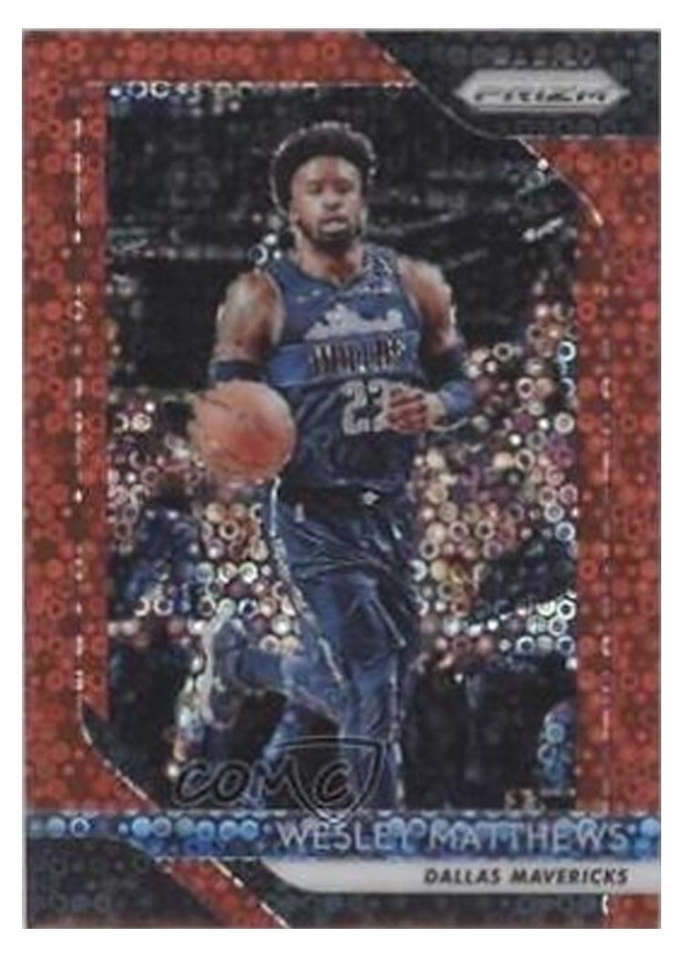 2018-19 Panini Prizm Base Set Wesley Matthews #290 card