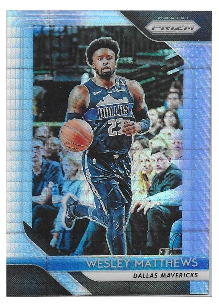 2018-19 Panini Prizm Base Set Wesley Matthews #290 card