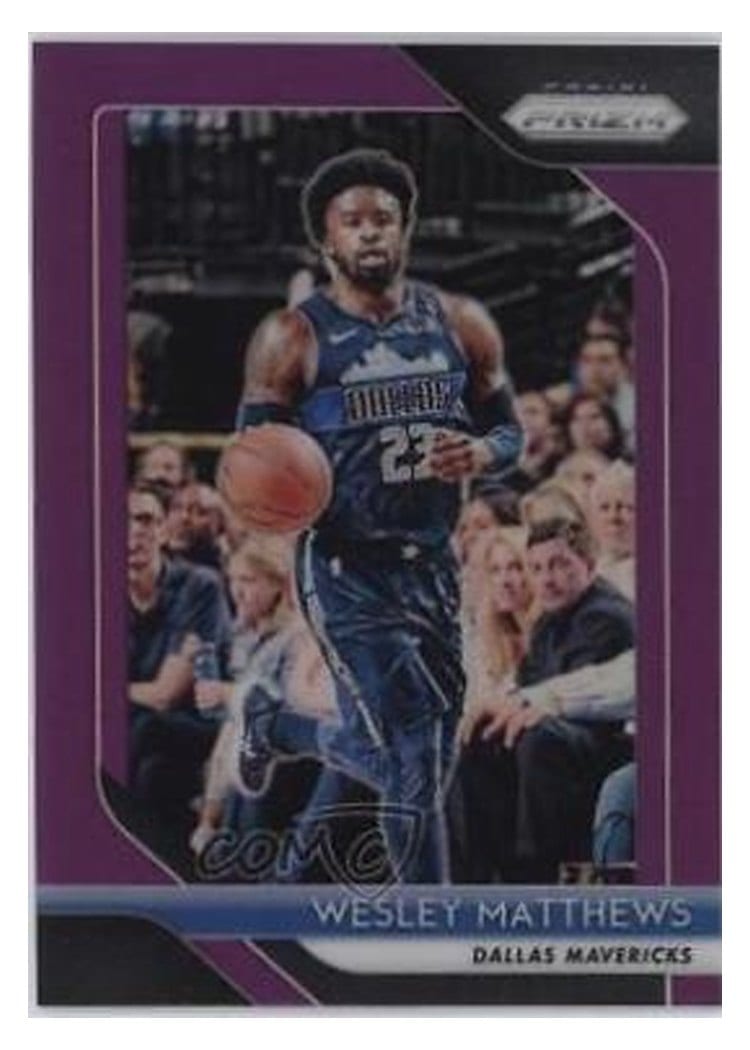 2018-19 Panini Prizm Base Set Wesley Matthews #290 card