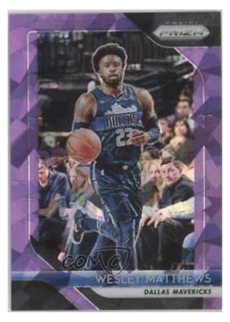2018-19 Panini Prizm Base Set Wesley Matthews #290 card