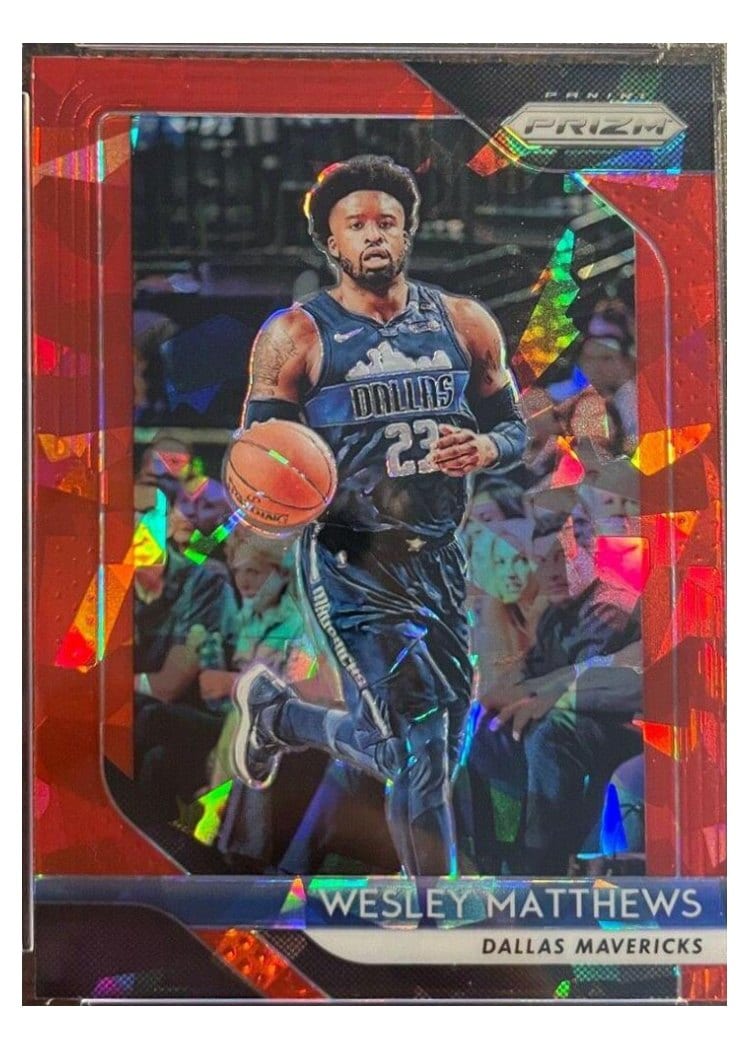 2018-19 Panini Prizm Base Set Wesley Matthews #290 card