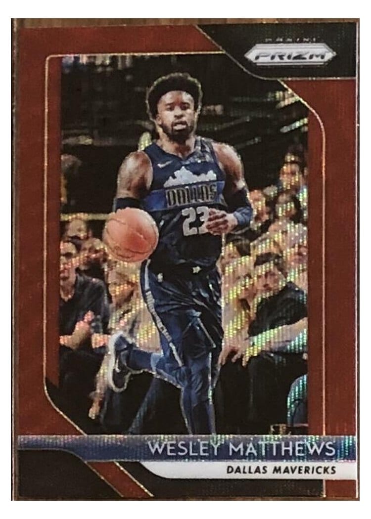 2018-19 Panini Prizm Base Set Wesley Matthews #290 card