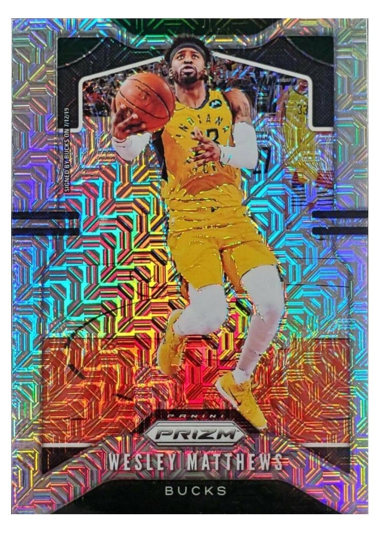 2019-20 Panini Prizm Base Set Wesley Matthews #214 card