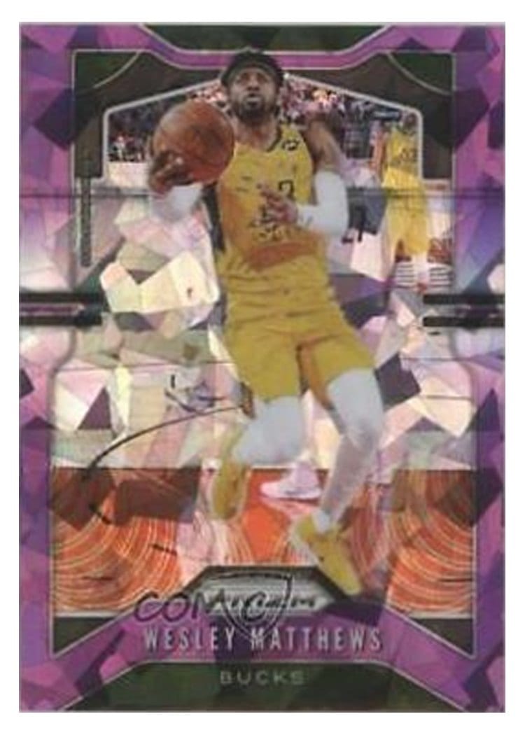 2019-20 Panini Prizm Base Set Wesley Matthews #214 card