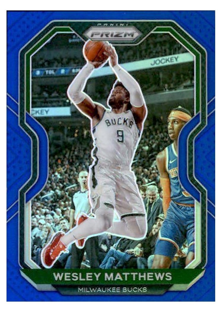 2020-21 Panini Prizm Base Set Wesley Matthews #168 card