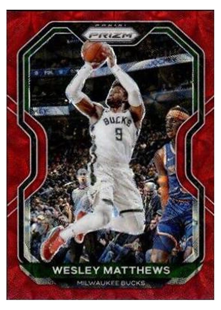 2020-21 Panini Prizm Base Set Wesley Matthews #168 card