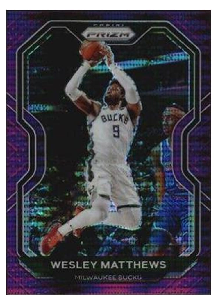 2020-21 Panini Prizm Base Set Wesley Matthews #168 card