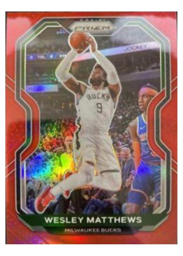 2020-21 Panini Prizm Base Set Wesley Matthews #168 card