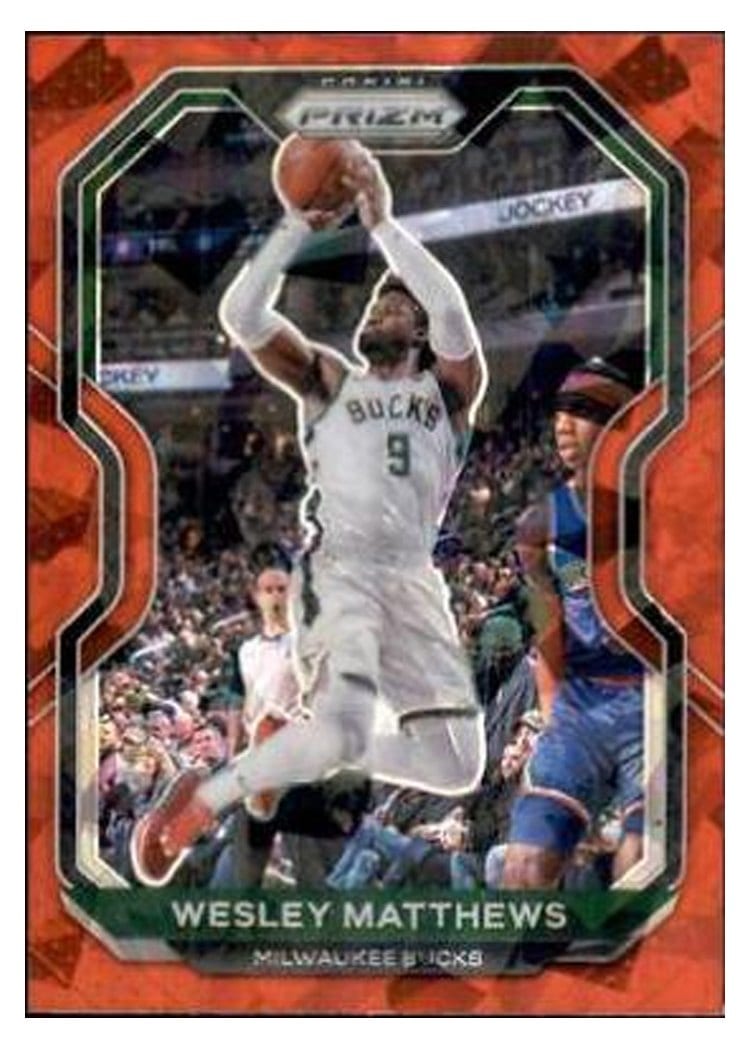 2020-21 Panini Prizm Base Set Wesley Matthews #168 card