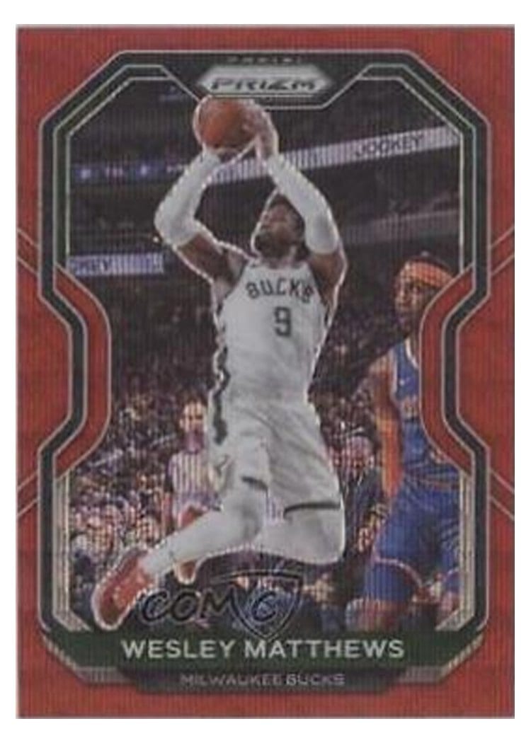 2020-21 Panini Prizm Base Set Wesley Matthews #168 card