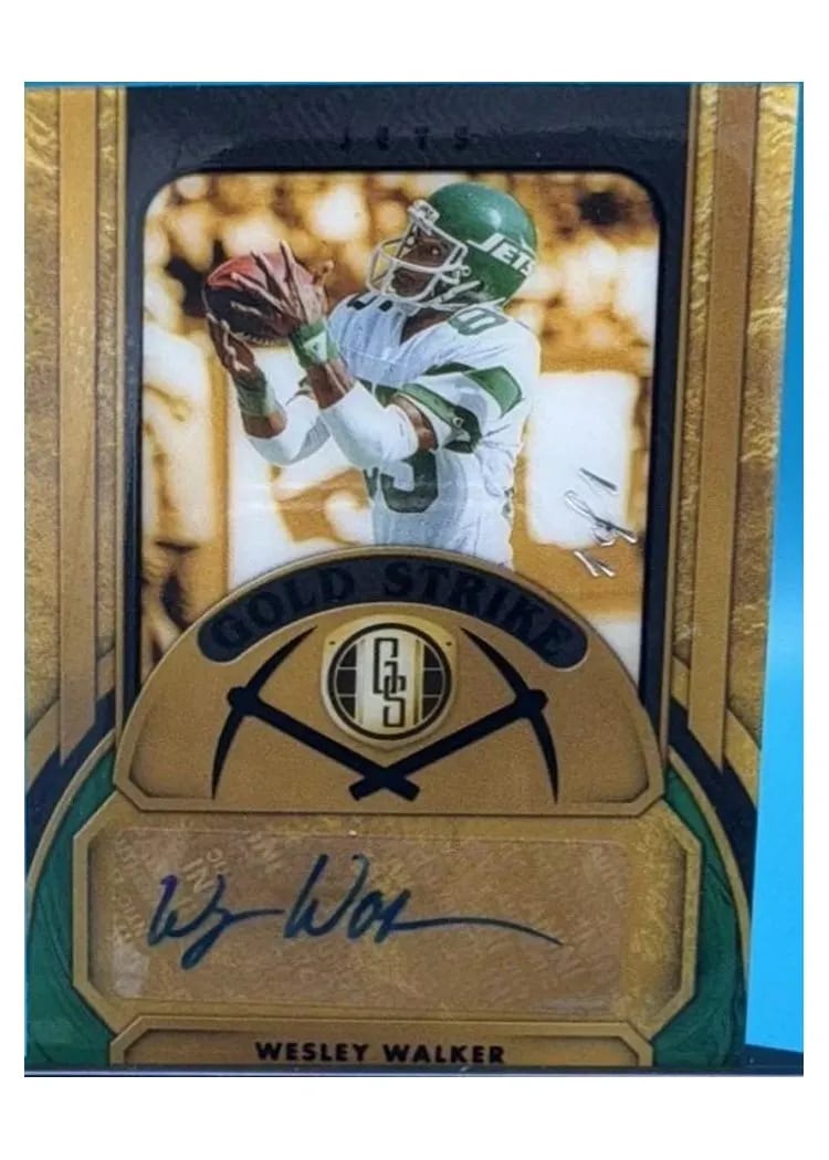 2024 Panini Gold Standard Strike Wesley Walker #GS-WWR card