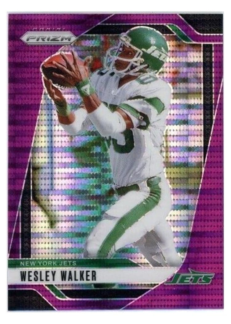 2024 Panini Prizm Base Set Wesley Walker Purple Pulsar #230 card