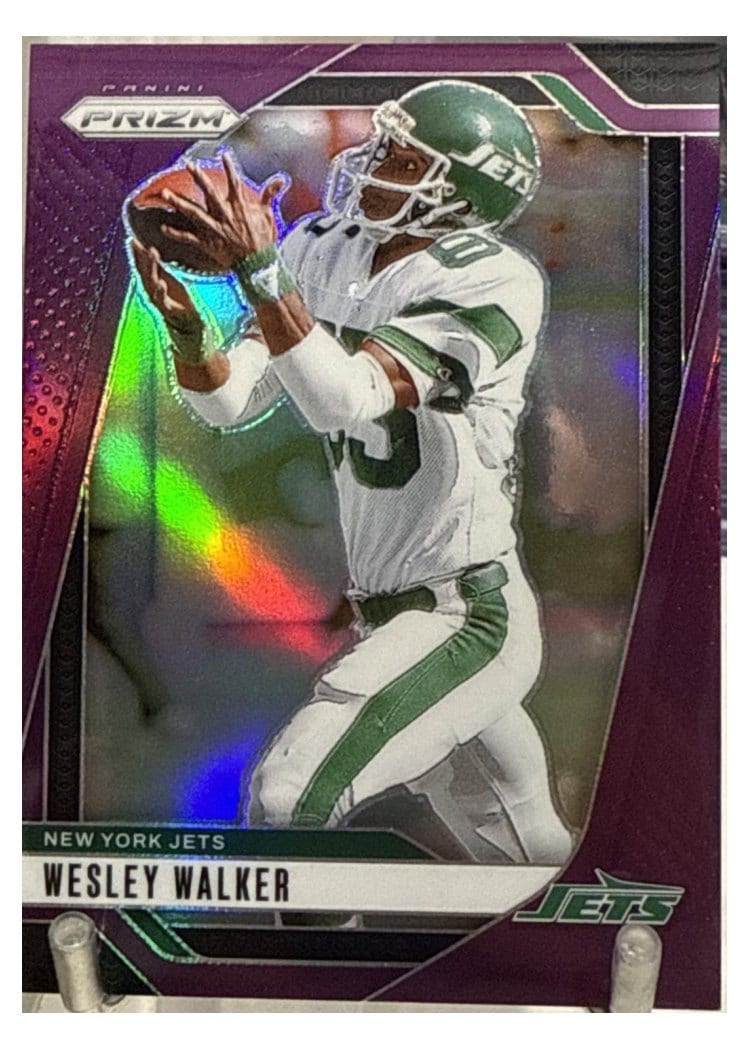 2024 Panini Prizm Base Set Wesley Walker Purple #230 card