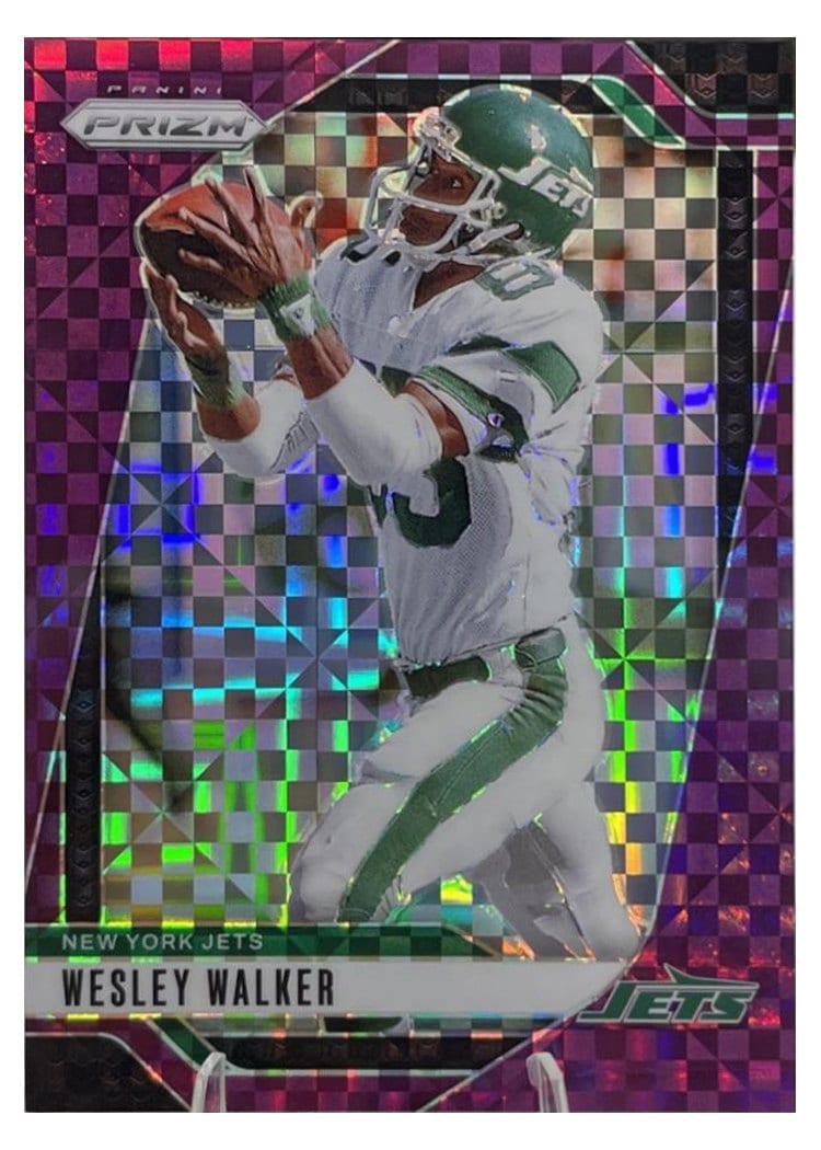2024 Panini Prizm Base Set Wesley Walker Purple Power #230 card