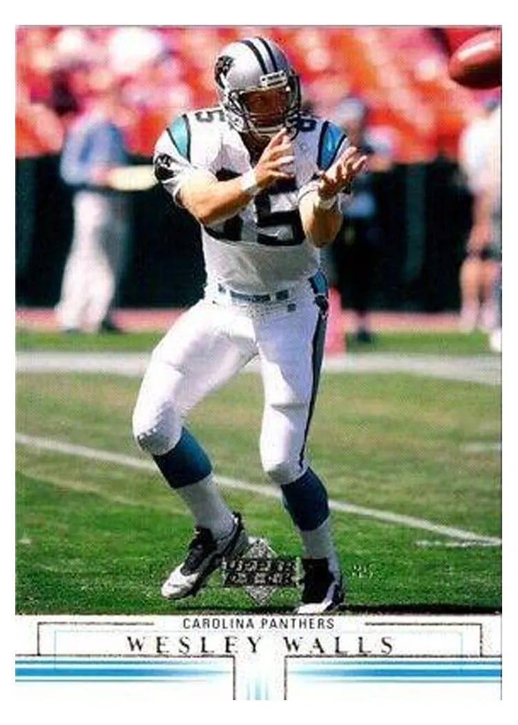 2001 Upper Deck Wesley Walls #27 card