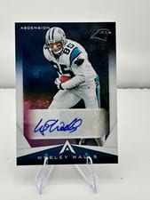 2021 Panini Chronicles Ascension Autographs Wesley Walls #ASC-WWA card