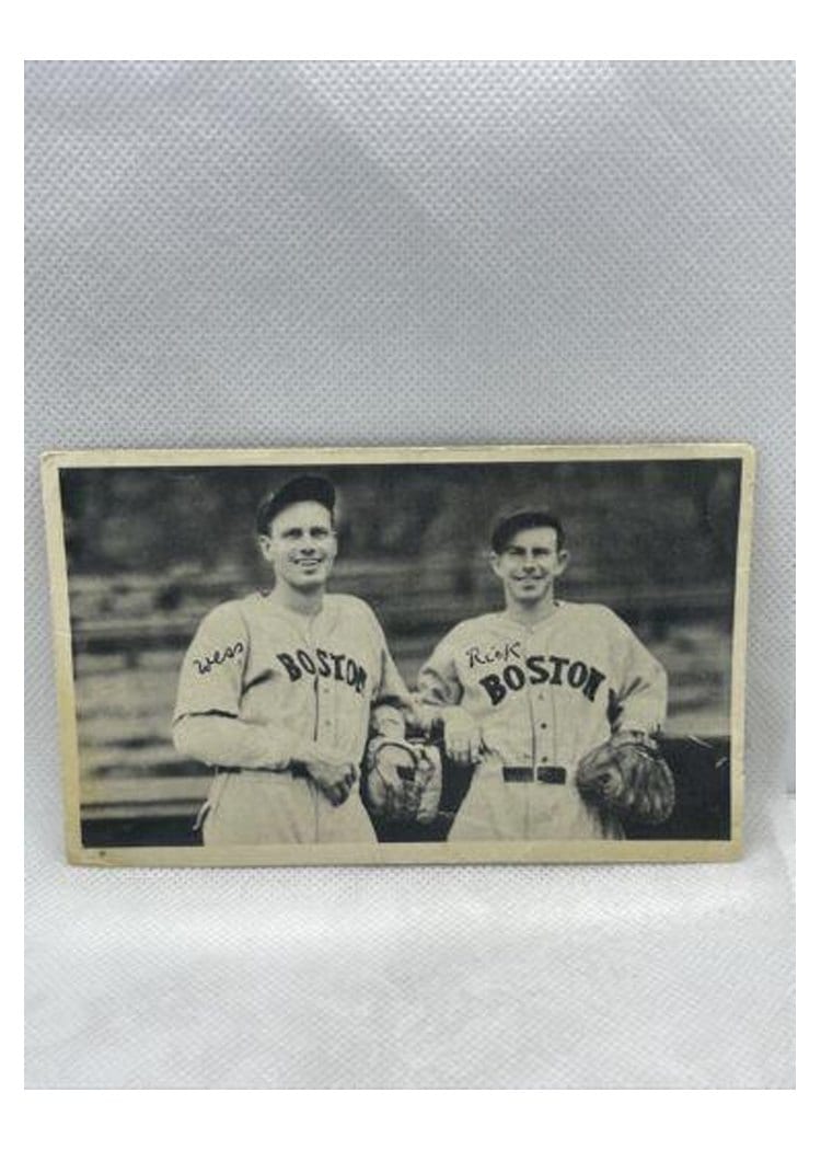 1936 National Chicle Fine Pens Wess Ferrell, Rick Ferrell card