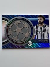 2025-26 Topps UEFA Club Competitions Starball Commemorative Relics Weston McKennie #SCR-WM card