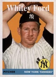 2019 Topps Archives Base Set Whitey Ford #89 card