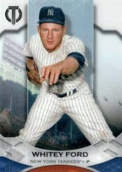 2019 Topps Tribute Base Set Whitey Ford #67 card