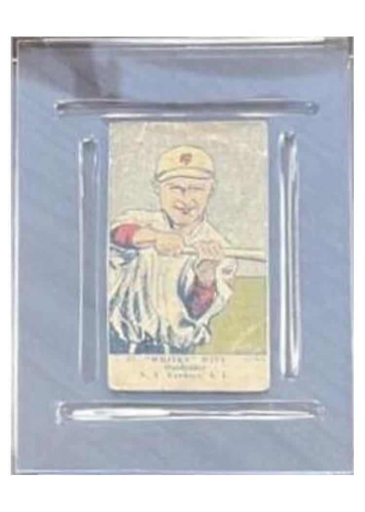 1923 W515 1 'Whitey' Witt Hand Cut #37 card