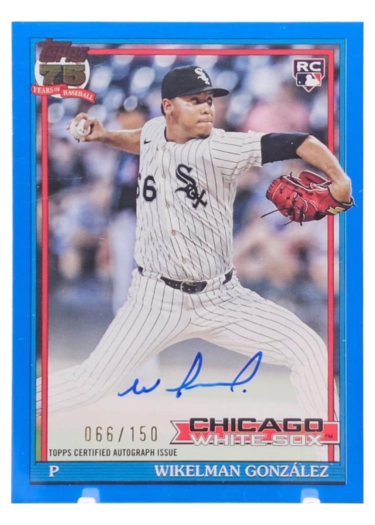 2026 Topps 1991 Topps Autographs Wikelman González #91A-WIK card