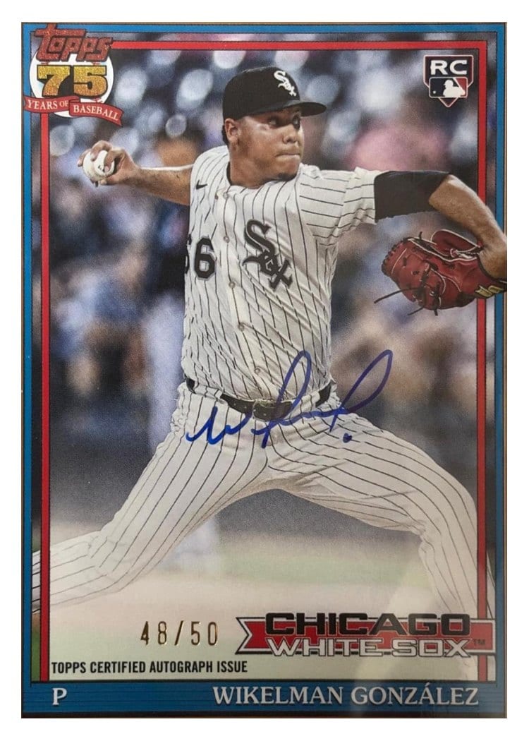 2026 Topps 1991 Topps Autographs Wikelman González #91A-WIK card