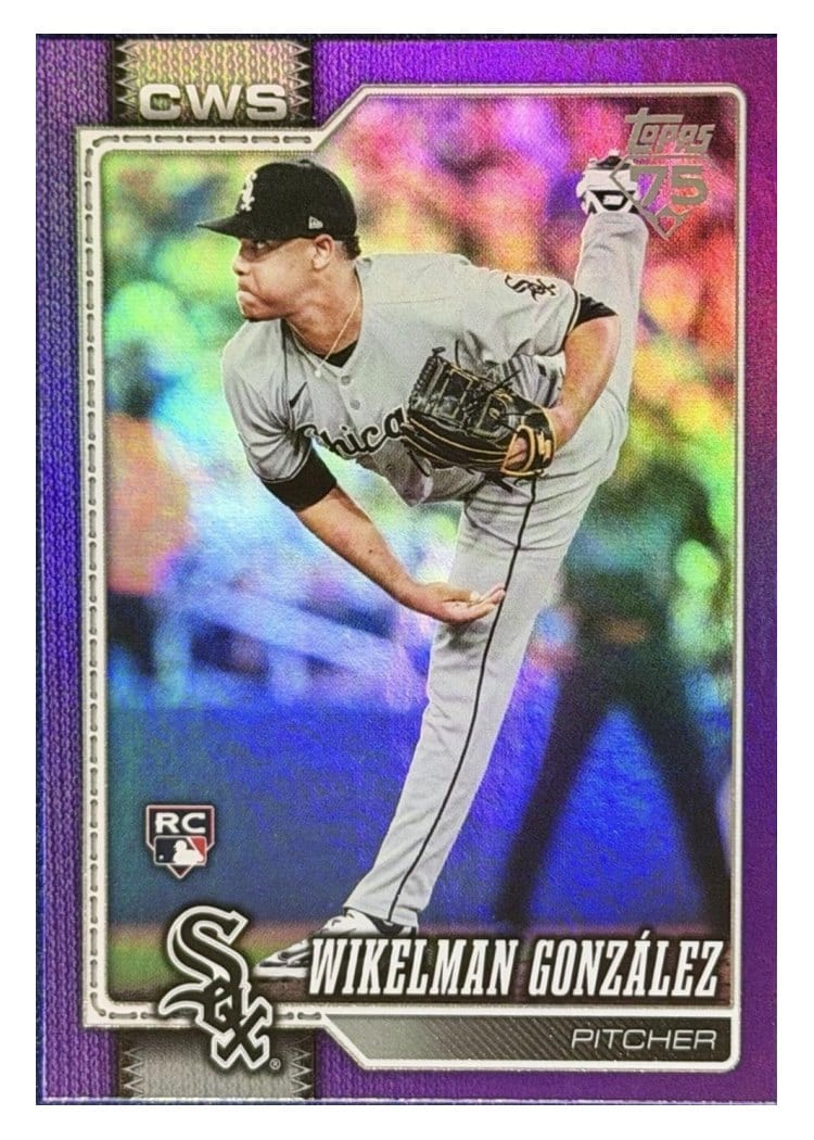 2026 Topps Base Set Wikelman González #167 card