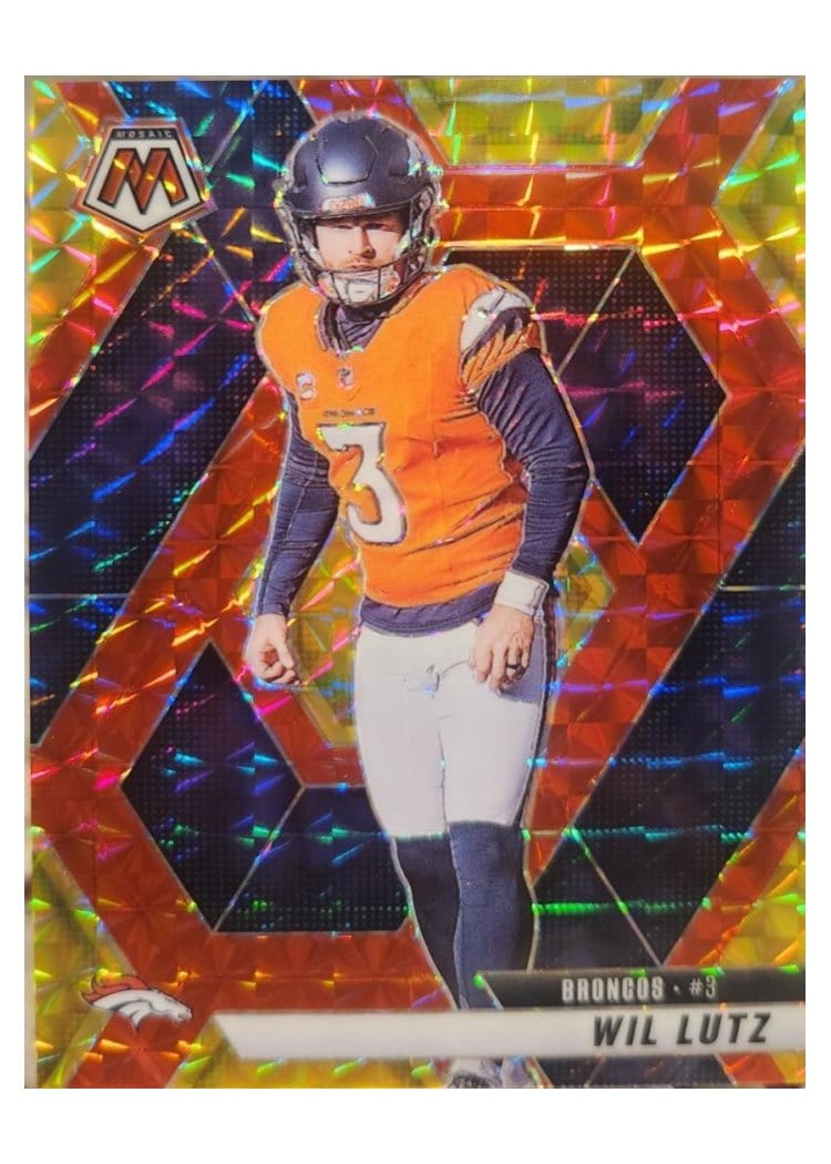 2025 Panini Mosaic Wil Lutz #151 card