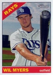 2015 Topps Heritage Base Set Wil Myers #24 card