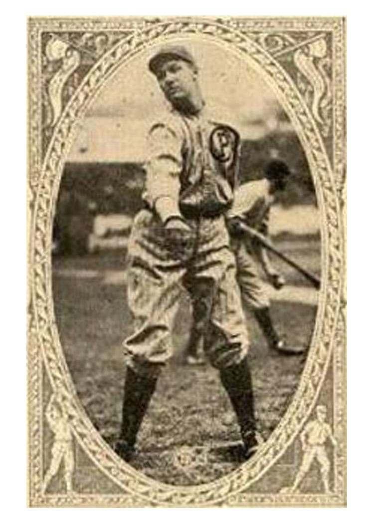 1922 Neilson's Chocolate Type I Wilbur Hubbell #96 card
