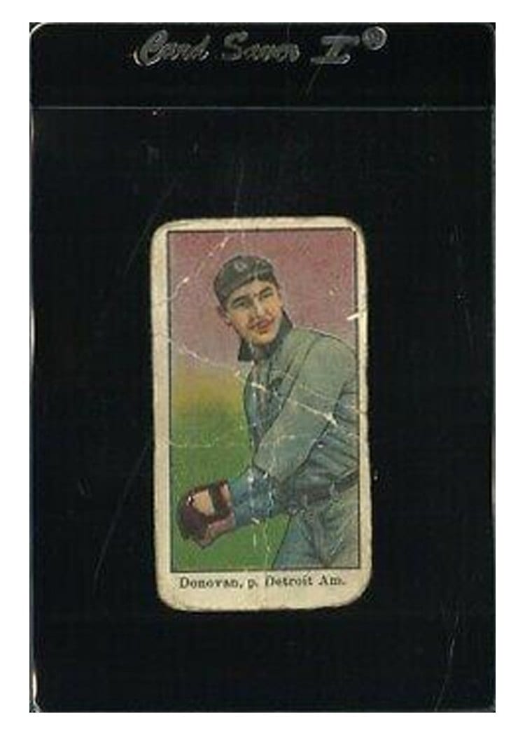 1909 E90-1 American Caramel Wild Bill Donovan card