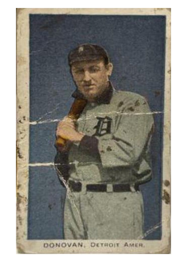 1910 E93 Standard Caramel Wild Bill Donovan card