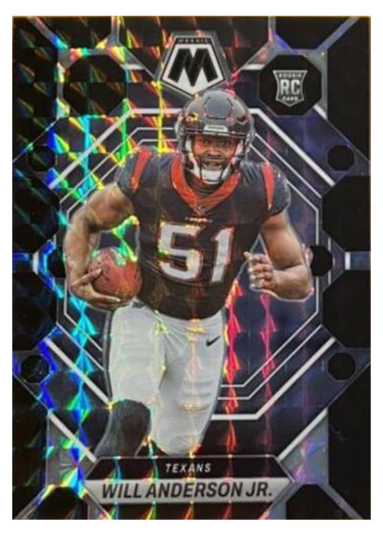 2023 Panini Mosaic Base Set Will Anderson Jr. #376 card