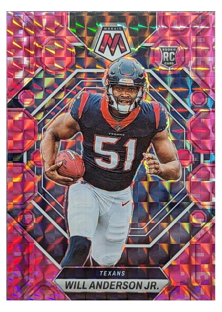 2023 Panini Mosaic Base Set Will Anderson Jr. #376 card