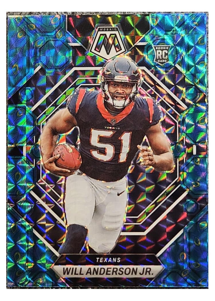 2023 Panini Mosaic Base Set Will Anderson Jr. #376 card