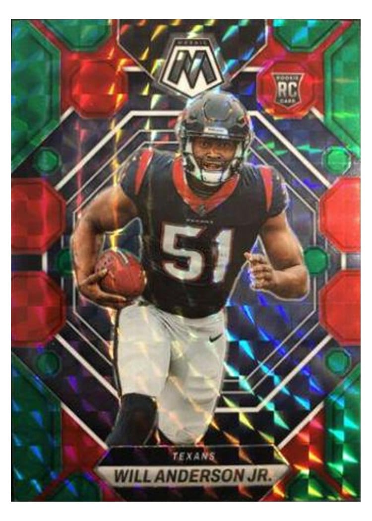 2023 Panini Mosaic Base Set Will Anderson Jr. #376 card