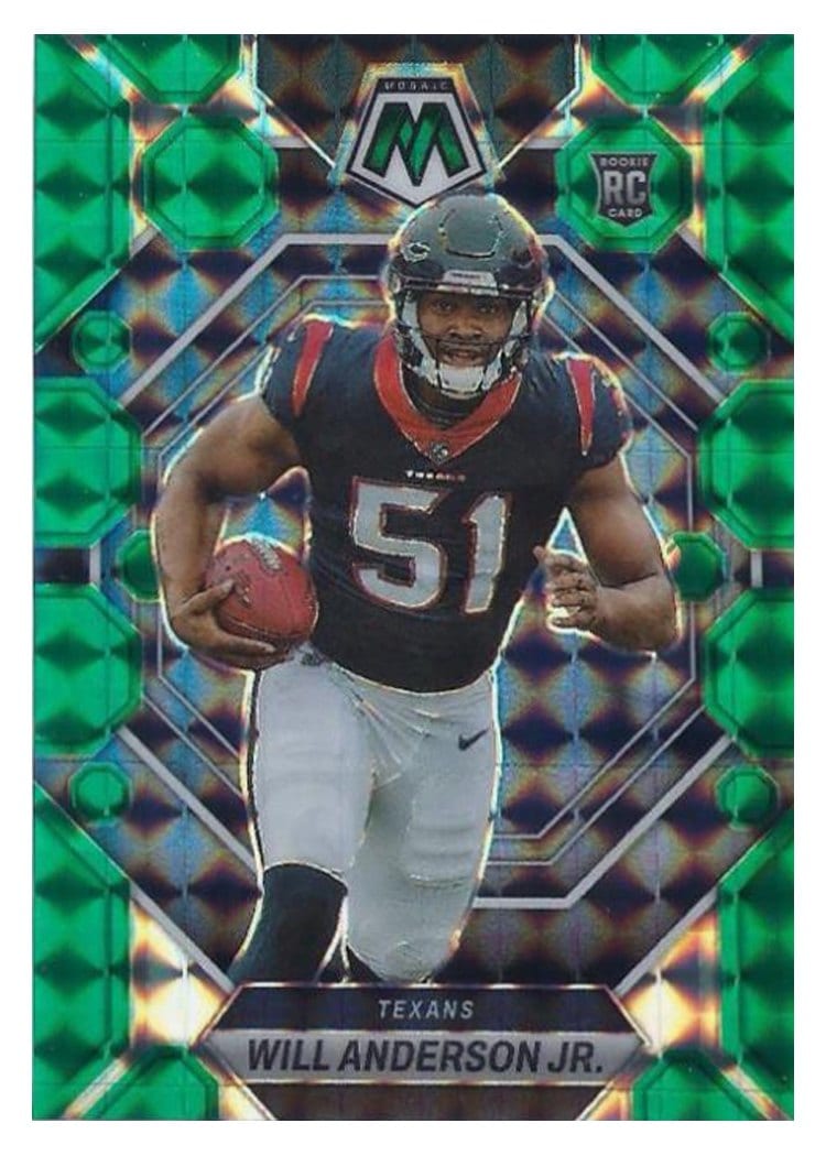 2023 Panini Mosaic Base Set Will Anderson Jr. #376 card