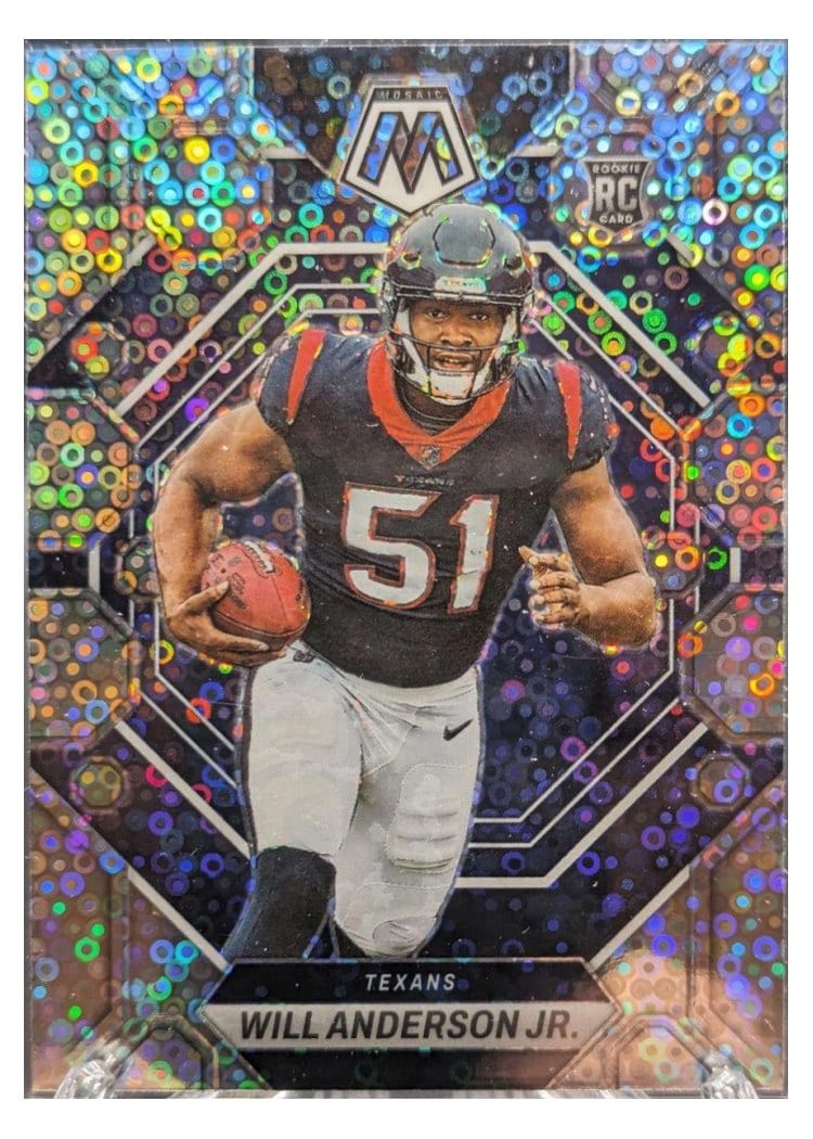 2023 Panini Mosaic Base Set Will Anderson Jr. #376 card