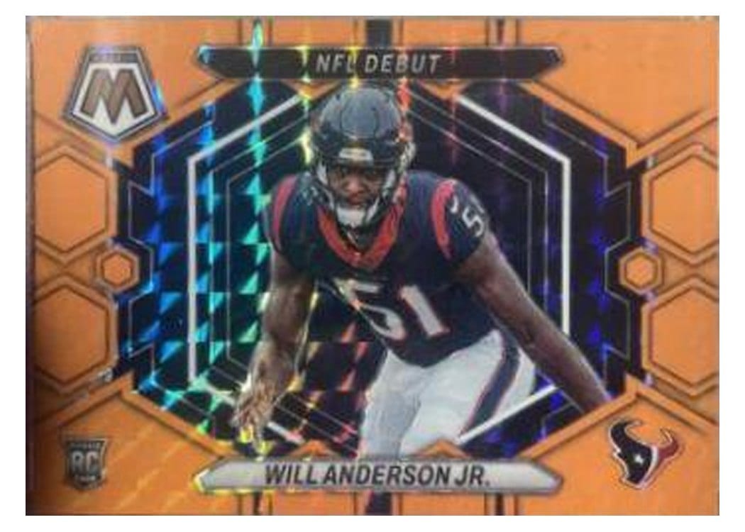 2023 Panini Mosaic Base Set Will Anderson Jr. #376 card