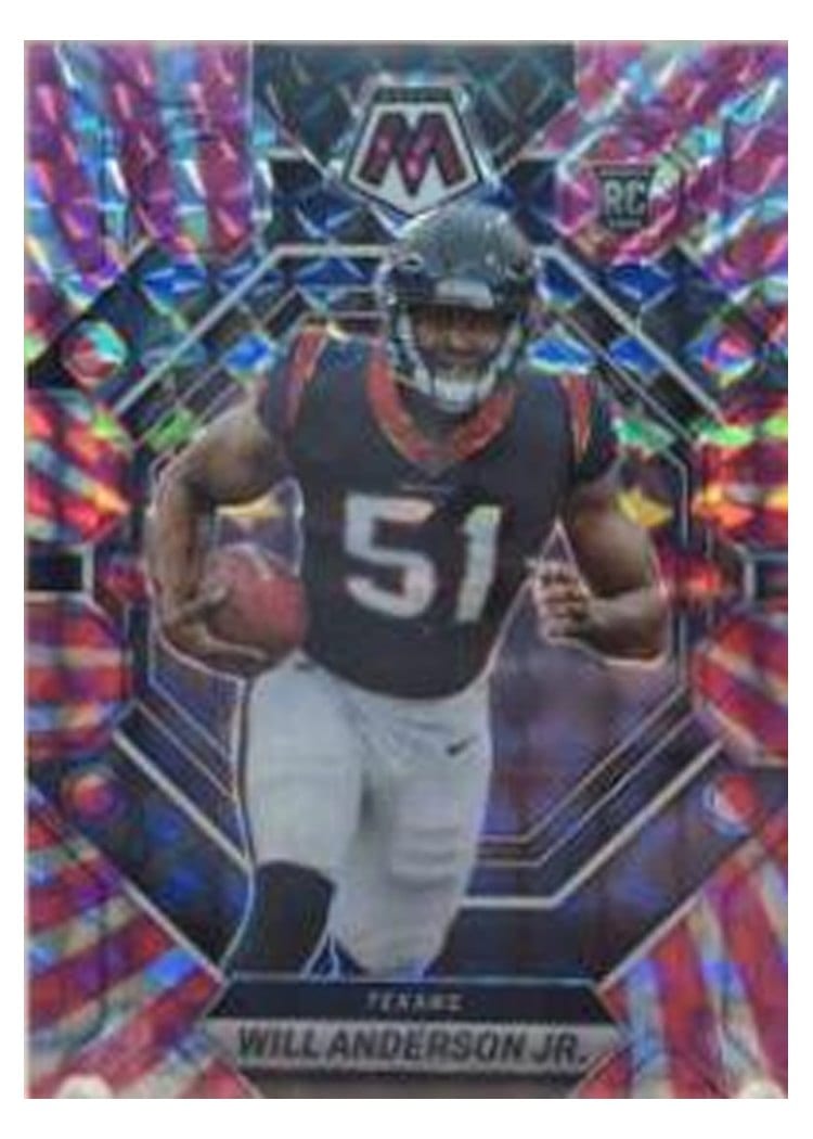 2023 Panini Mosaic Base Set Will Anderson Jr. #376 card