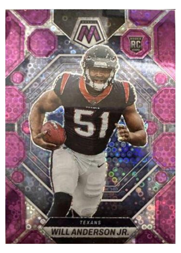 2023 Panini Mosaic Base Set Will Anderson Jr. #376 card