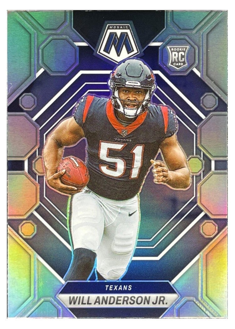 2023 Panini Mosaic Base Set Will Anderson Jr. #376 card