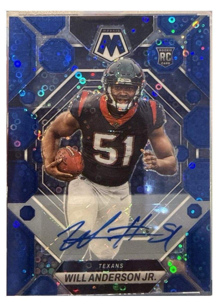 2023 Panini Mosaic Base Set Will Anderson Jr. #376 card
