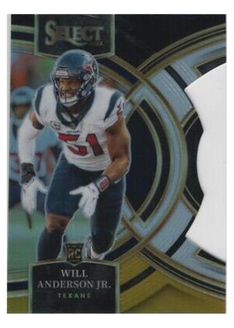 2023 Panini Select Base Set Will Anderson Jr. #125 card