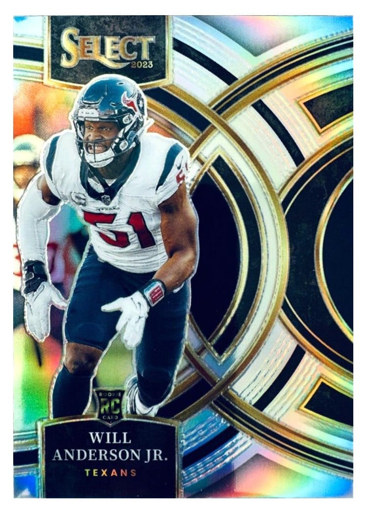 2023 Panini Select Base Set Will Anderson Jr. #125 card